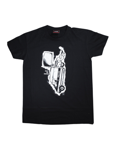 Free All Antifas (Barackus) - Mob Action - SOLI T-Shirt - Black - @ No Borders