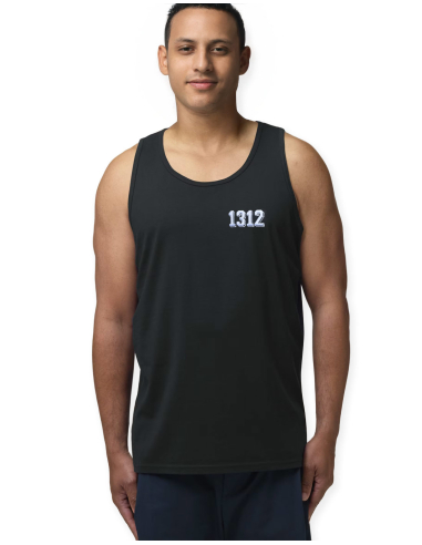 1312 - No Borders - Tank Top - Black - @ No Borders