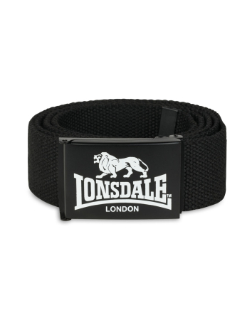 Lonsdale - Sweater - Lympstone - Bottle Green/Red/Ecru - @ No Borders