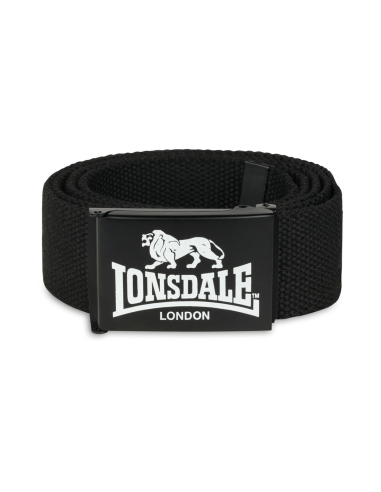 Lonsdale - Gürtel - Starbotton - Schwarz - @ No Borders