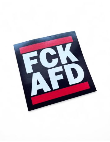 FCK AFD - Weihnachtsbaumkugel - Schwarz - @ No Borders