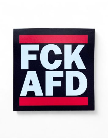 FCK AFD - Weihnachtsbaumkugel - Schwarz - @ No Borders