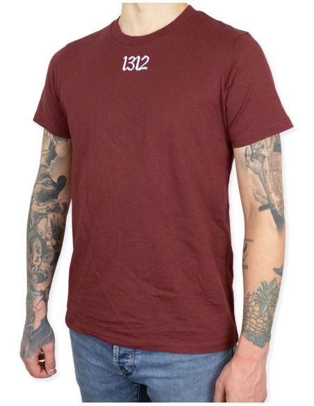 1312 - Sixblox - T-Shirt - Burgundy