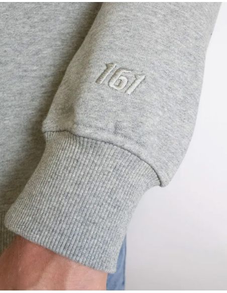 Anti Fascist Action - Hoodie - True Rebel - Grau in Grau Anti Fascist Action - Hoodie - True Rebel - Grau in Grau