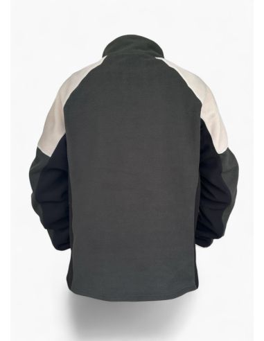 BSG Chemie Leipzig - Fleece Zipper - Teddy - Grau/Creme - @ No Borders