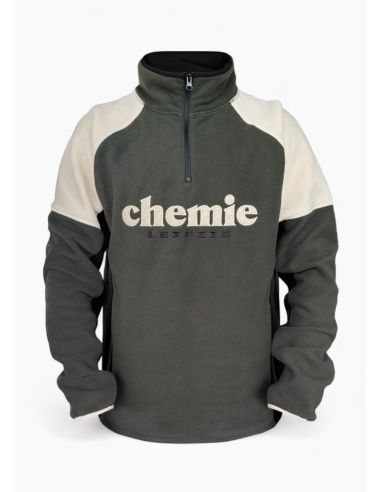 BSG Chemie Leipzig - Fleece Zipper - Teddy - Grey/Cream - @ No Borders