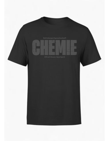 BSG Chemie Leipzig - T-Shirt - Classic - Chemie - Print - Schwarz - @ No Borders