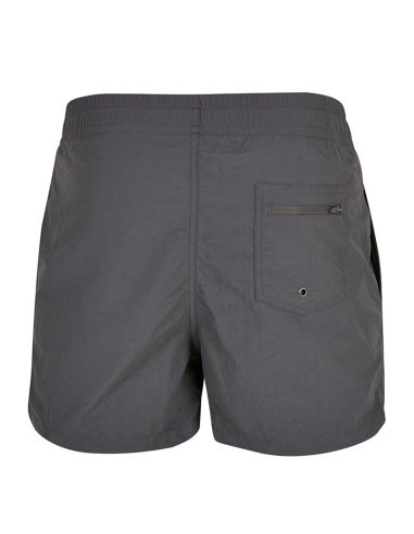 BSG Chemie Leipzig - Swimming Shorts - Chemie - Embroidered Logo - Grey - @ No Borders