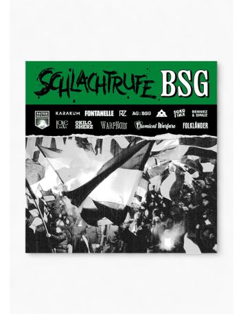 BSG Chemie Leipzig - Wintermütze - Sticklogo - Grün - @ No Borders