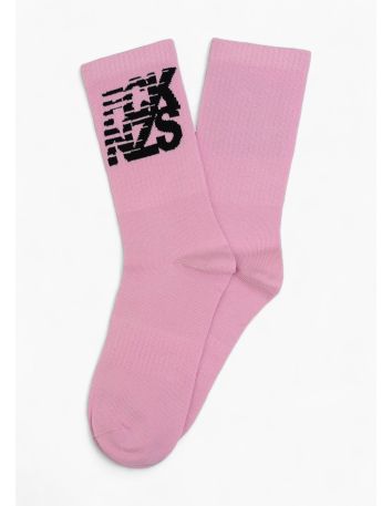 1312 - No Borders - Socks - black/red - @ No Borders