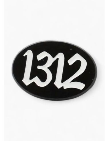 1312 - Sixblox - Metal Pin - Black - @ No Borders