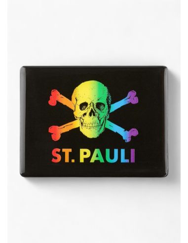St. Pauli - Magnet - "Totenkopf Regenbogen" - @ No Borders