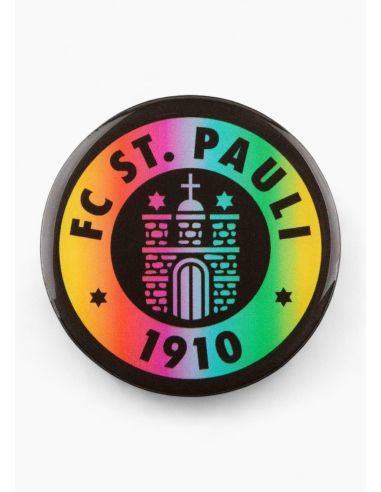 St. Pauli - Magnet - "Logo Regenbogen" - @ No Borders