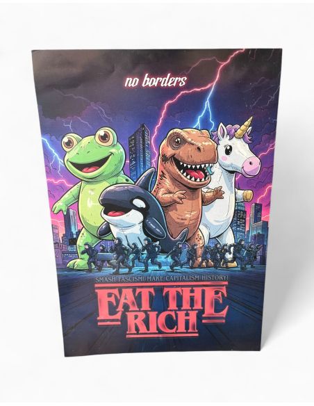 Poster - Eat the Rich 2.0 - FCKICE - Edition Poster - Eat the Rich 2.0 - FCKICE - Edition