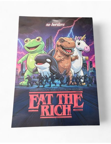 Poster - Eat the Rich 2.0 - FCKICE - Edition Poster - Eat the Rich 2.0 - FCKICE - Edition