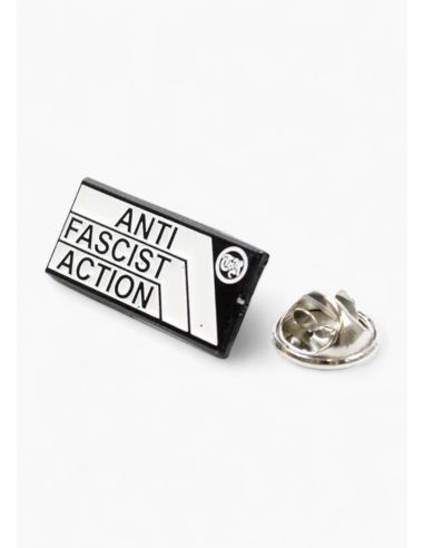 Anti Fascist Action - True Rebel - Metallpin - @ No Borders