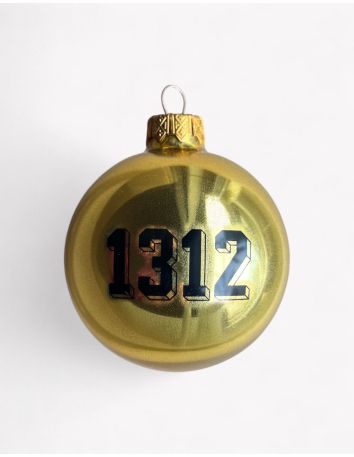 Antifa - No Borders - Christmas bauble - Red - @ No Borders