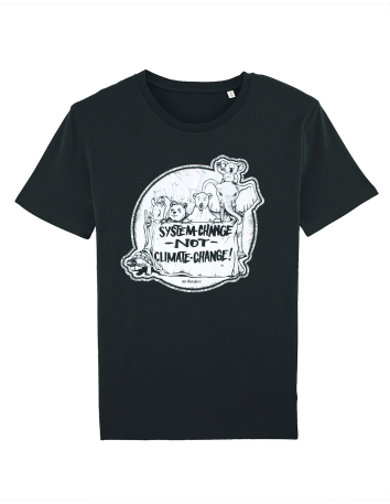 Eat the Rich - No Borders - T-Shirt - White - @ No Borders