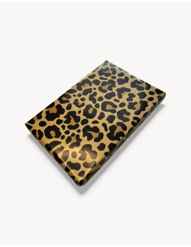 Leo - Geschenkpapier - Beige/Schwarz - @ No Borders
