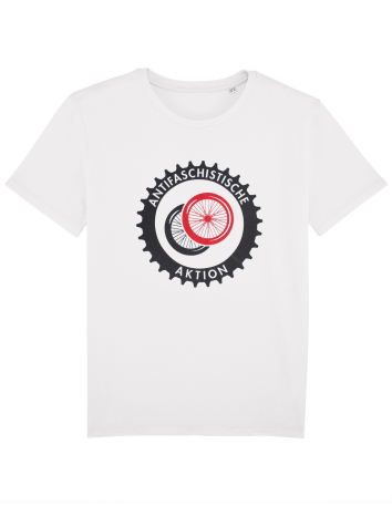Fahrrad Antifa - Patch - @ No Borders