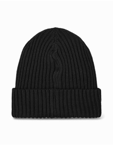 St. Pauli - Beanie - "Rib Skull Patch black" - @ No Borders