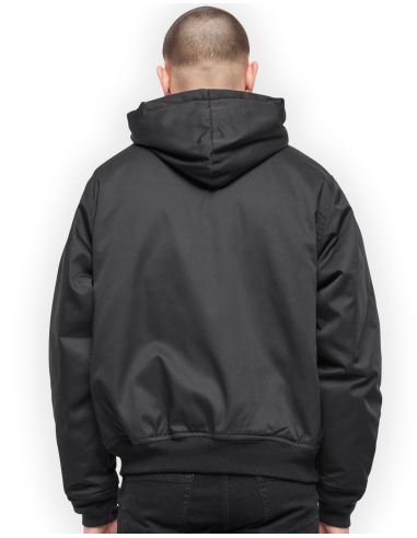 Mob Action Classic - Winter Jacket - Hooded Harrington - Black/Red - @ No Borders