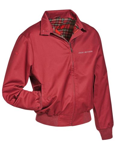 Mob Action Classic - Jacke - Harrington - Burgundy/White/Red - @ No Borders