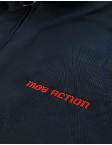Mob Action Classic - Winterjacke - Hooded Harrington - Black/Red - @ No Borders