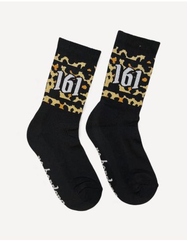 161 Leo - Socken - Schwarz - No Borders - @ No Borders