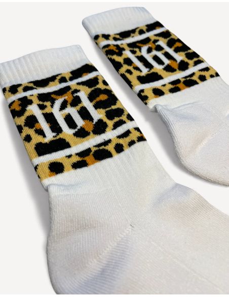 161 Leo - Socken - Weiß - No Borders - Detail 2 161 Leo - Socken - Weiß - No Borders - Detail 2