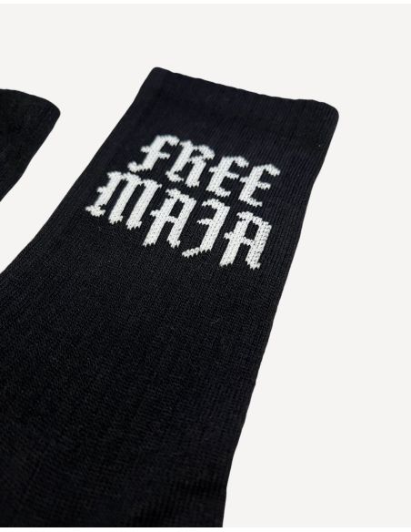 Free Maja - Socken - Schwarz - No Borders