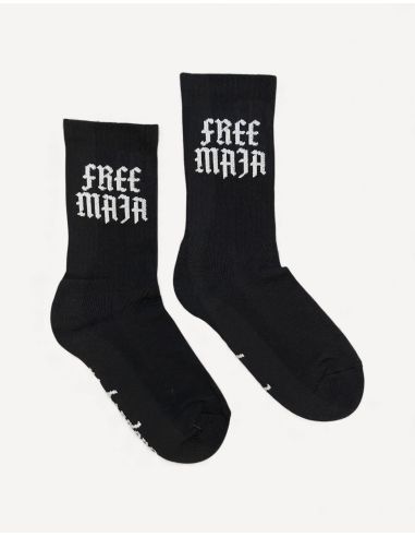 Free Maja - Socken - Schwarz - No Borders - @ No Borders