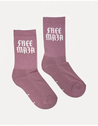 Free Maja - Socken - Rosa - No Borders - @ No Borders