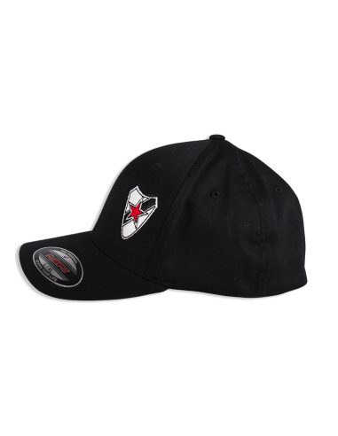 Roter Stern Leipzig - Flexfit Cap - Black - @ No Borders