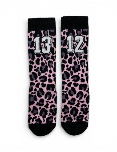 1312 Leo - No Borders - Socken - Rosa - @ No Borders