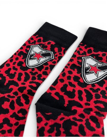 rsl-socken-leo-schwarz-rot-detail rsl-socken-leo-schwarz-rot-detail