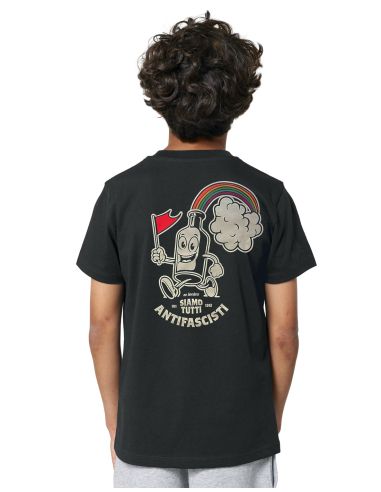 Rainbow Molli - No Borders - T-Shirt Kids - Black - @ No Borders
