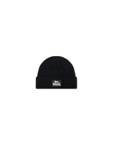 Lonsdale - Wintermütze - Dalston - Schwarz - @ No Borders