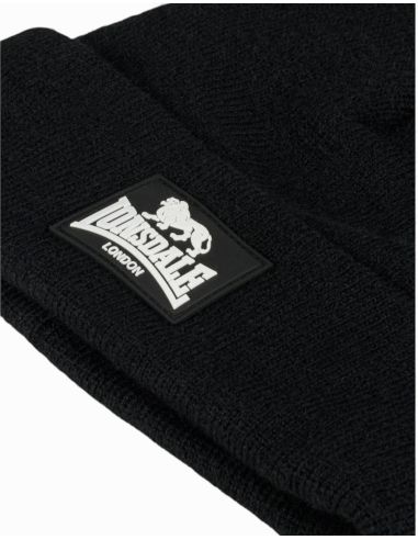Lonsdale - Wintermütze - Dalston - Schwarz - @ No Borders