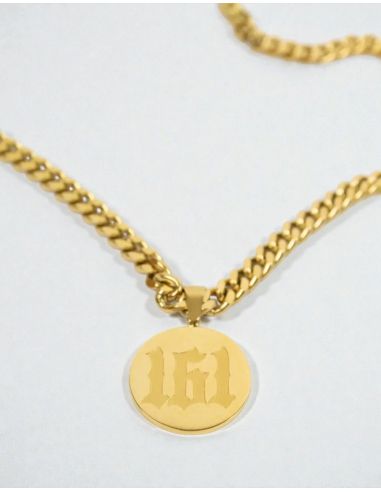 161 - True Rebel - Halskette - Classic Pendant - Gold - @ No Borders