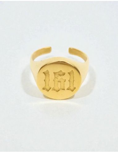 161 - True Rebel - Siegelring - Classic - Gold - @ No Borders