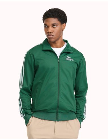Lonsdale - Track Jacket - Hoylake - Green/White - @ No Borders