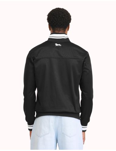 Lonsdale - Track Jacket - Meols - Black/White - @ No Borders