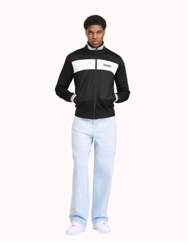 Lonsdale - Track Jacket - Meols - Black/White - @ No Borders