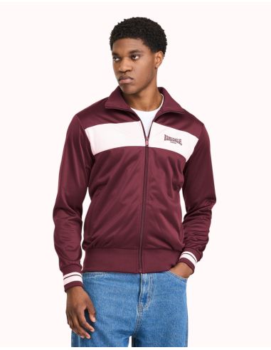 Lonsdale - Trainingsjacke - Meols - Oxblood/Ecru - @ No Borders