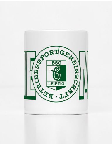 BSG Chemie Leipzig - Tasse - Chemie - Weiß/Grün - @ No Borders