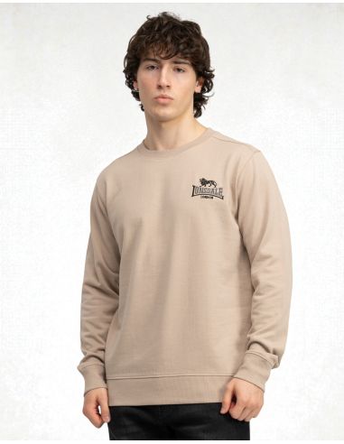 Lonsdale - Sweater - Lympstone - Sand/Black/Anthracite - @ No Borders
