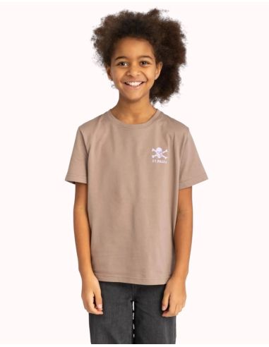 St. Pauli - T-Shirt Kids "Allez Allez" - Light Brown/Lilac - @ No Borders