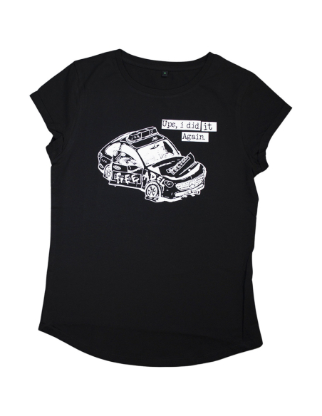 Free Adel - No Borders - SOLI T-Shirt tailliert - Black Free Adel - No Borders - SOLI T-Shirt tailliert - Black