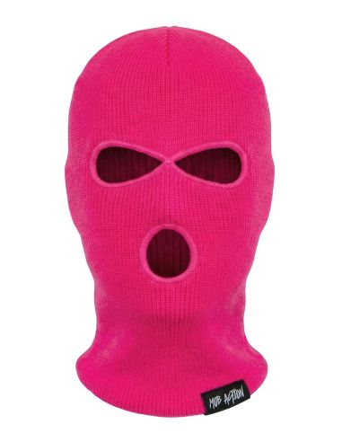 Mob Action - Balaclava 3-Hole - Pink - @ No Borders